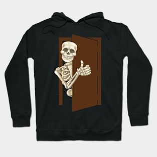 Skull In The Door Hoodie